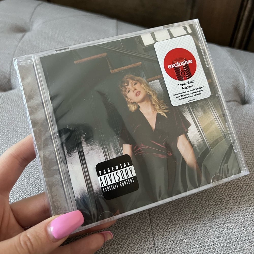 Taylor Swift Folklore Meet Me Behind the Mall Target Exclusive Misprint CD